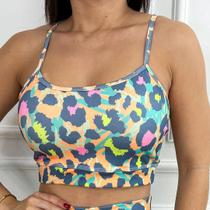 Top alçafinabásico tl animal print neon