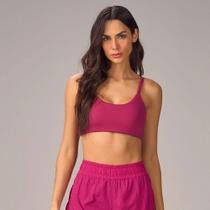 Top Alto Giro Abertura Costas SM25 Roxo Cereja