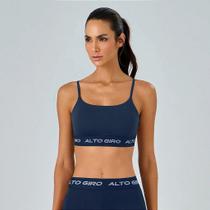 Top Alto Giro Sport PR26 Vermelho Azul Vinil