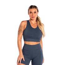 Top Amei Sport Basic Nadador - Azul Top Amei Sport Basic Nadador - Azul