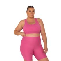 Top Amei Sport Basic Nadador - Rosa