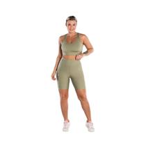 Top Amei Sport Basic Nadador - Verde Claro Top Amei Sport Basic Nadador - Verde Claro