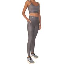 Top Amei Sports 3d Croco Alça - 30043- Cinza