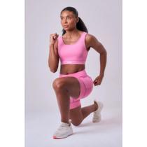 Top Authen Grit Bossa Ajustavel 1 Bolso - feminino - rosa claro