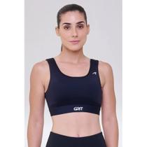 Top Authen Grit Bossa Reto - feminino - preto