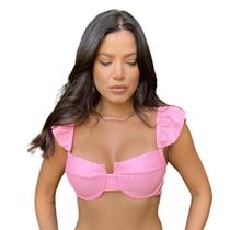 Top Avulso Biquine Canelado Bojo Removível Lançamento 2024 Top Avulso Biquine Canelado Bojo Removível Lançamento 2024