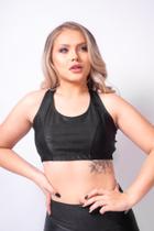 Top Azzam Glow cor Preto Sintonia