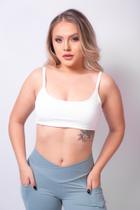 Top Azzam Slim cor Branco Sintonia