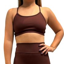 Top Basic Feminino Fitness Academia Poliamida Blackout Zero Transparência Top Basic Feminino Fitness Academia Poliamida Blackout Zero Transparência