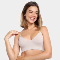 Top Básico Hering Canelado Color