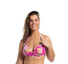 Top Biquíni Alça Larga Plus Size Estampado Top Biquíni Alça Larga Plus Size Estampado