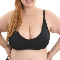 Top Biquini Decote V Texturizado Alças Fixas Reguláveis Bojo Removível Plus Size Arsiè Top Biquini Decote V Texturizado Alças Fixas Reguláveis Bojo Removível Plus Size Arsiè