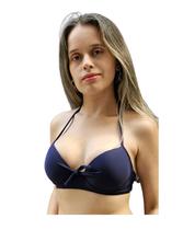 Top biquíni feminino com bojo e aro base inferior reforçada P ao 54 Top biquíni feminino com bojo e aro base inferior reforçada P ao 54