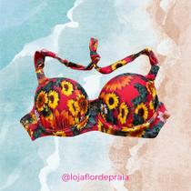 Top Biquíni Girassol - Flor de Praia Top Biquíni Girassol - Flor de Praia