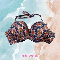 Top Biquíni Plus Size - Flor de Praia