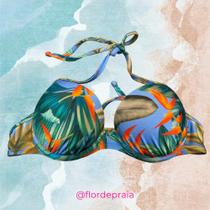 Top Biquíni Tropical P - Flor de Praia
