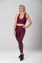 Top Bojo Lusty Tiras Cruzadas Marsala