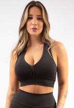 Top Bojo Poliamida Fitness Nadador Academia Reforçado Atacado Bojo Removível