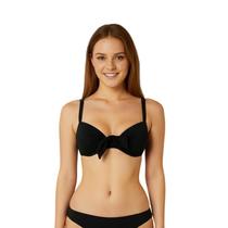 Top Bojo Reforçado Sustentação Alça Ajustável Push Up Biquíni Moda Praia Verão