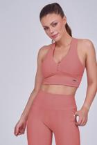 Top Bojo Removível Textura Poly Steep Rosê