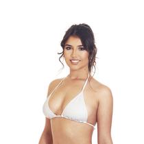 Top Busto De Biquíni Praia Avulso Cortininha Simples