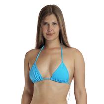 Top Busto De Biquíni Praia Avulso Cortininha Simples