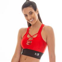 Top BYG Red e Black Top BYG Red e Black