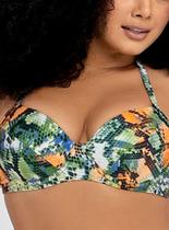 Top C/ Bojo Recortes Banho de Mar 623.104 Feminino Estampado Microfibra T. 42/48 Top C/ Bojo Recortes Banho de Mar 623.104 Feminino Estampado Microfibra T. 42/48