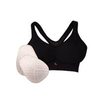 Top C/ Protetor Feminino Compress Prottector Mma Fitness