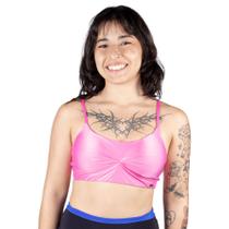 Top Caju Brasil Atletika Franzido Classic Rosa Top Caju Brasil Atletika Franzido Classic Rosa