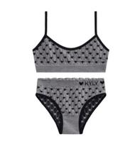 TOP+CALCINHA TANGA INFANTIL *sem costura*