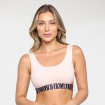 Top Calvin Klein Com Fenda Tigris Feminino