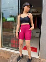 Top canelado alta compressão Top canelado alta compressão