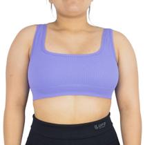 Top Canelado Reforçado Feminino Seamless Para Treino Top Canelado Reforçado Feminino Seamless Para Treino