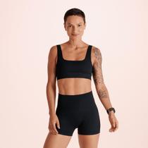 Top Canelado Seamless Feminino Básico Conforto e Ajuste Perfeito Top Canelado Seamless Feminino Básico Conforto e Ajuste Perfeito