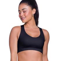 Top Canelado Selene Sport Sem Costura Academia