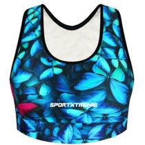 Top Ciclismo Active Sportxtreme Holambra Azul UV 50+ Protect