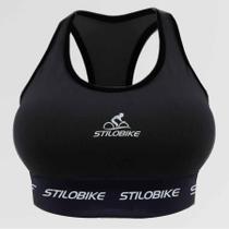 Top Ciclismo Stilo Bike Preto Top Ciclismo Stilo Bike Preto