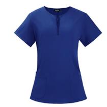 Top cirúrgico e calças conjunto para mulheres, Scrub Uniformes