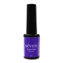 Top coat 10ml séven alongamento de unhas brilho