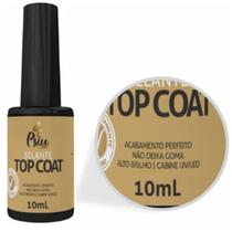 Top Coat Auto Brilho Psiu 10ml Alongamento Blindagem Unhas