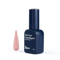 Top Coat Bluwe Camuflagem Querido Bege 11ml Selante Unhas
