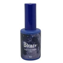 Top Coat Bluwe Shine Aurora Branco Glitter Ultrafino 10Ml