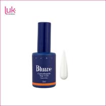 Top Coat Branco Baby Bluwe - Fórmula Flexível e Duradoura