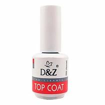 Top coat d&z 15ml c/ anvisa