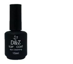 Top Coat D&Z Non Cleansing 15ml Selante Unhas Acrigel Gel