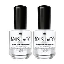 Top Coat duri Brush'n Go Dry and Shine Speedy (pacote com 2)