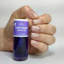 Top coat efeito gel Bella Brazil 9ml Brilho e Resistência