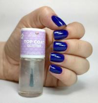 Top coat glitter Bella Brazil 9ml Brilho e Resistência