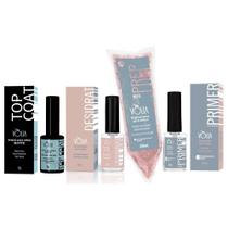 Top Coat Matte Desidrat Primer Prep Sache 350Ml Volia